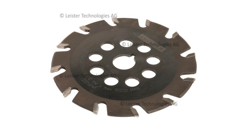 Leister 130 x 2.8mm T12 Tungsten Carbide Tipped Groover Blade Parabolic Profile 167.025 for GROOVER 500-LP