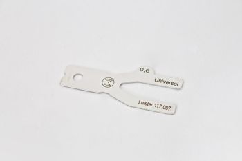 A pack of 5 original Leister MOZART Trimming Kinfe spare blades 117.005 to fit the MOZART Trimming Knife 117.000