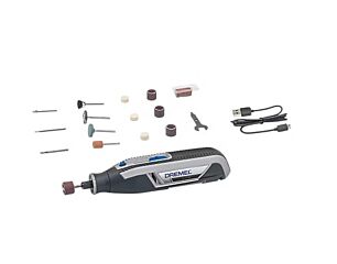 Dremel LITE 7760-15 3.6V 1 x 2.0Ah Li-Ion Cordless Multi-Tool Kit