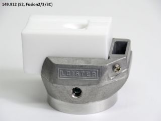 145.912 Leister 5-6mm V-seam Welding Shoe for WELDPLAST S2, Fusion 2/3/3C