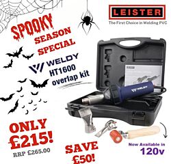 Weldy HT1600 120V Tarpaulin Repair Kit 