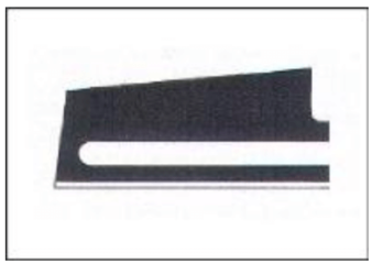 T08/100 (GG) 100mm Blade 70413 for ZTS24 Hot Knife Thermocutters